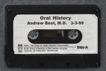 Oral History Interview with Dr. Andrew Best February 17, 1999
